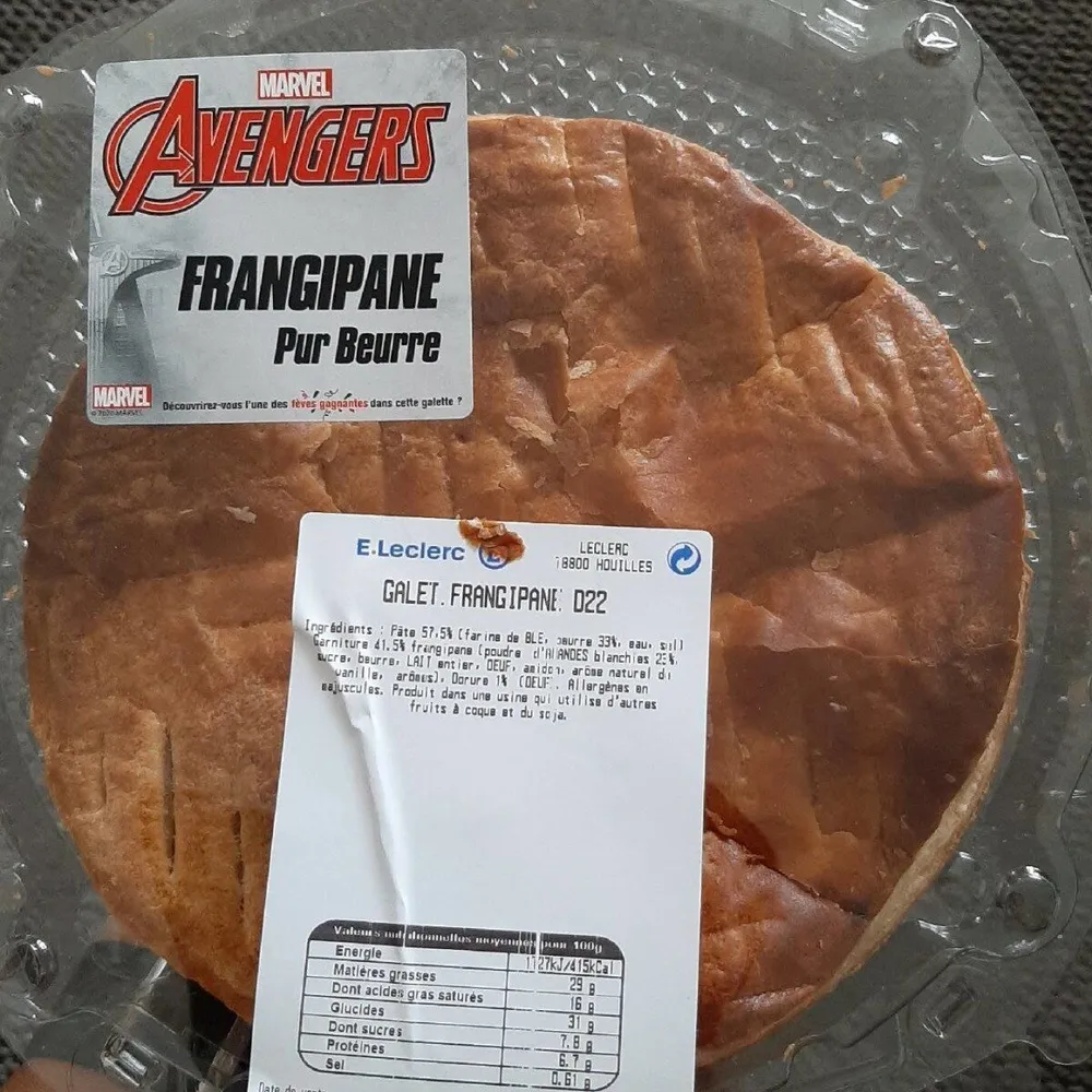 Galette frangipane