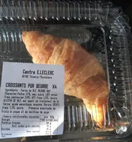 Croissants pur beurre x4