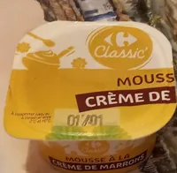Mousse à la crème de marron