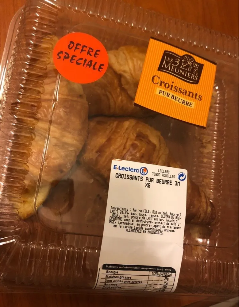 Croissants pur beurre