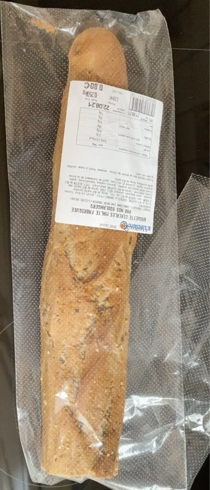 Baguette cereales malte
