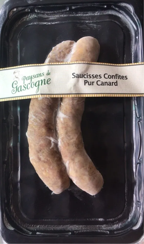 Saucisses Confites Pur Canard