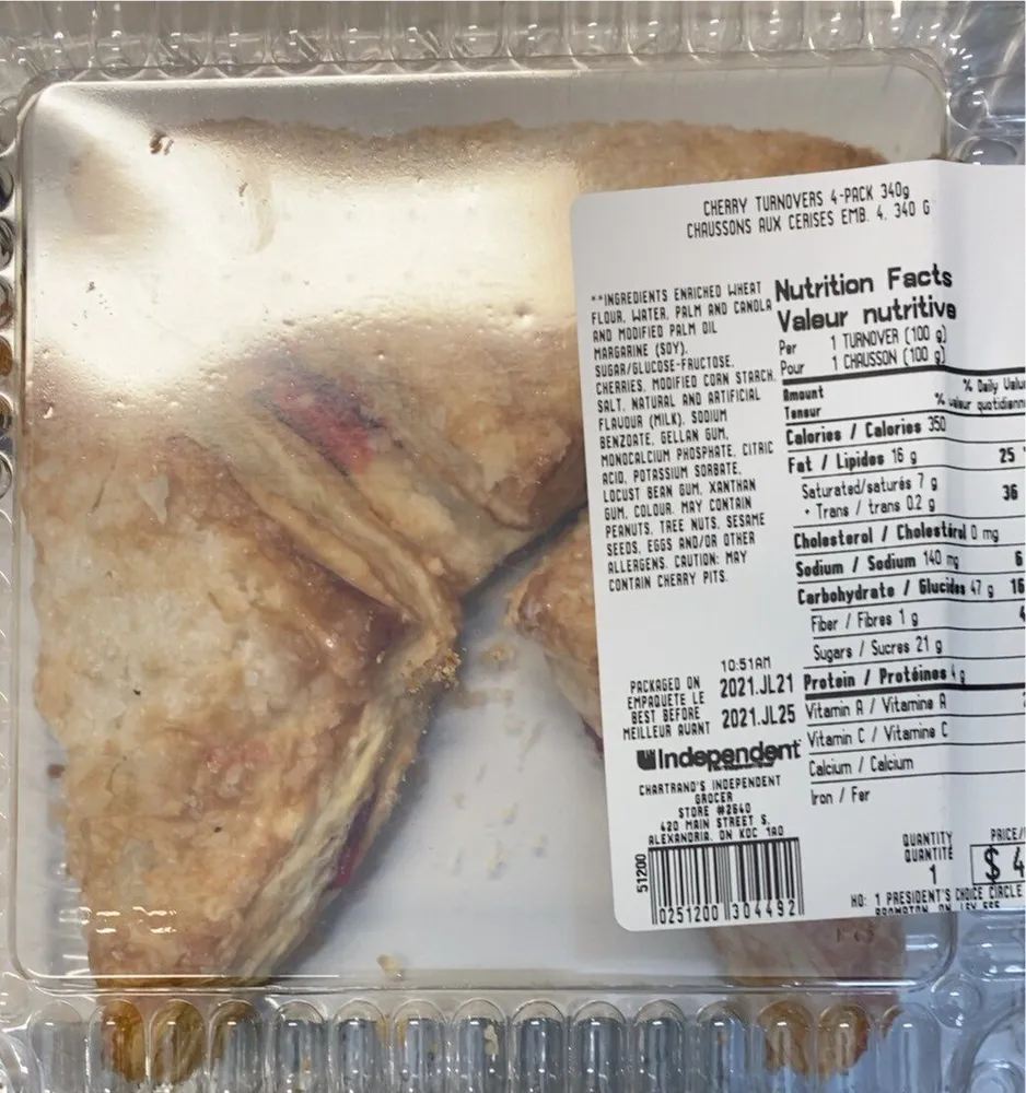 Cherry turnover