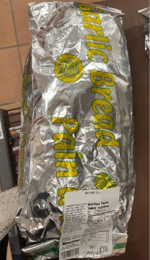Gsrlic Bread