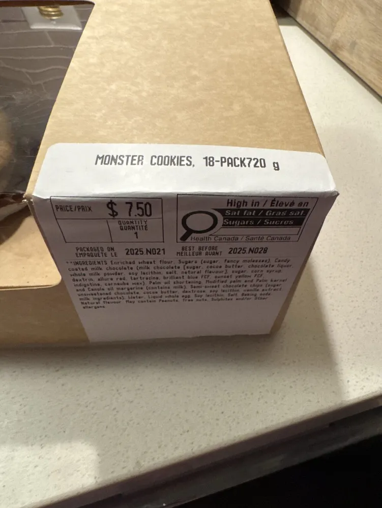 Monster Cookies