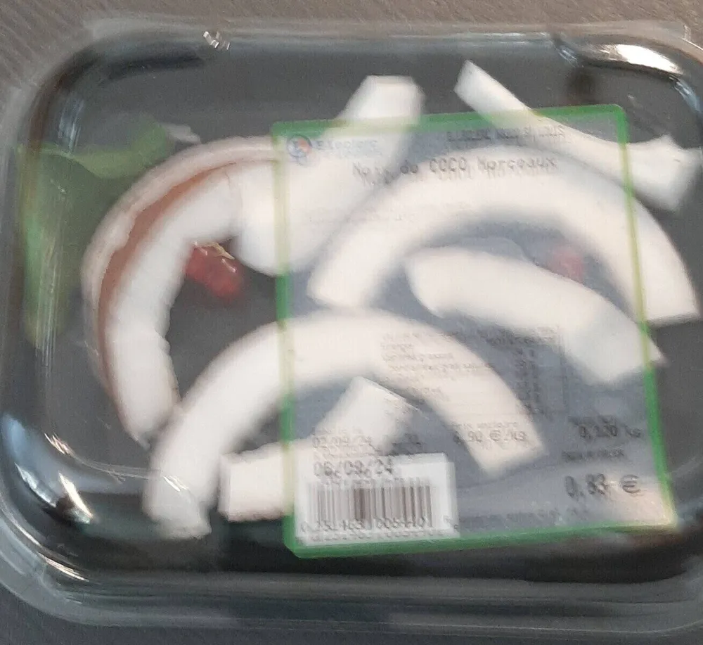 Noix de coco morceaux