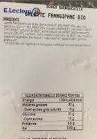 Galette frangipane bio