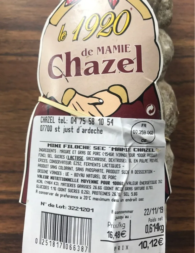 Le 1920 de Mamie Chazel