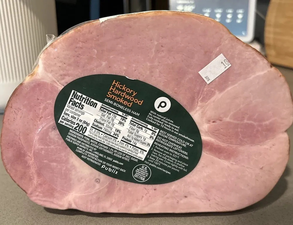 Hickory Hardwood Smoked Ham