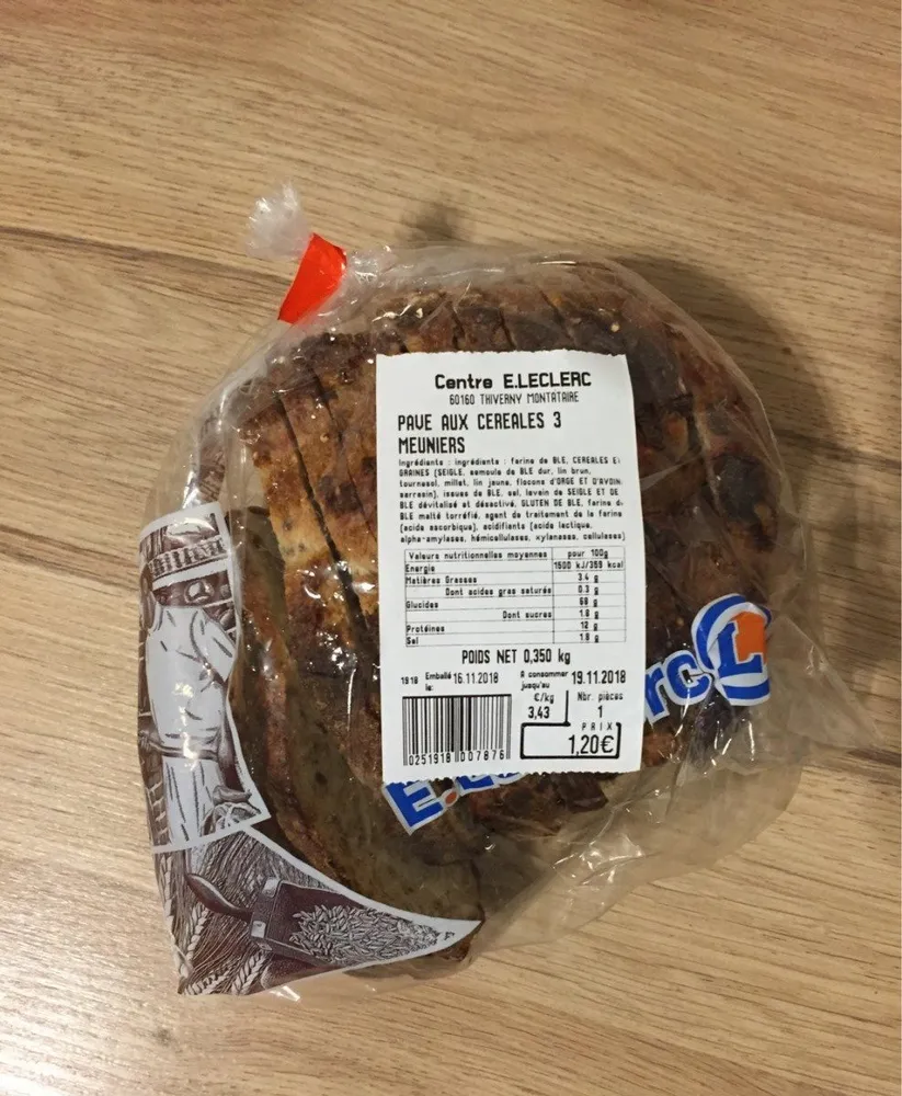 Pave aux cereales 3 meuniers