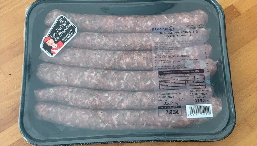 Saucisses aux herbes