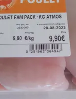 Poulet fam pa k atmos
