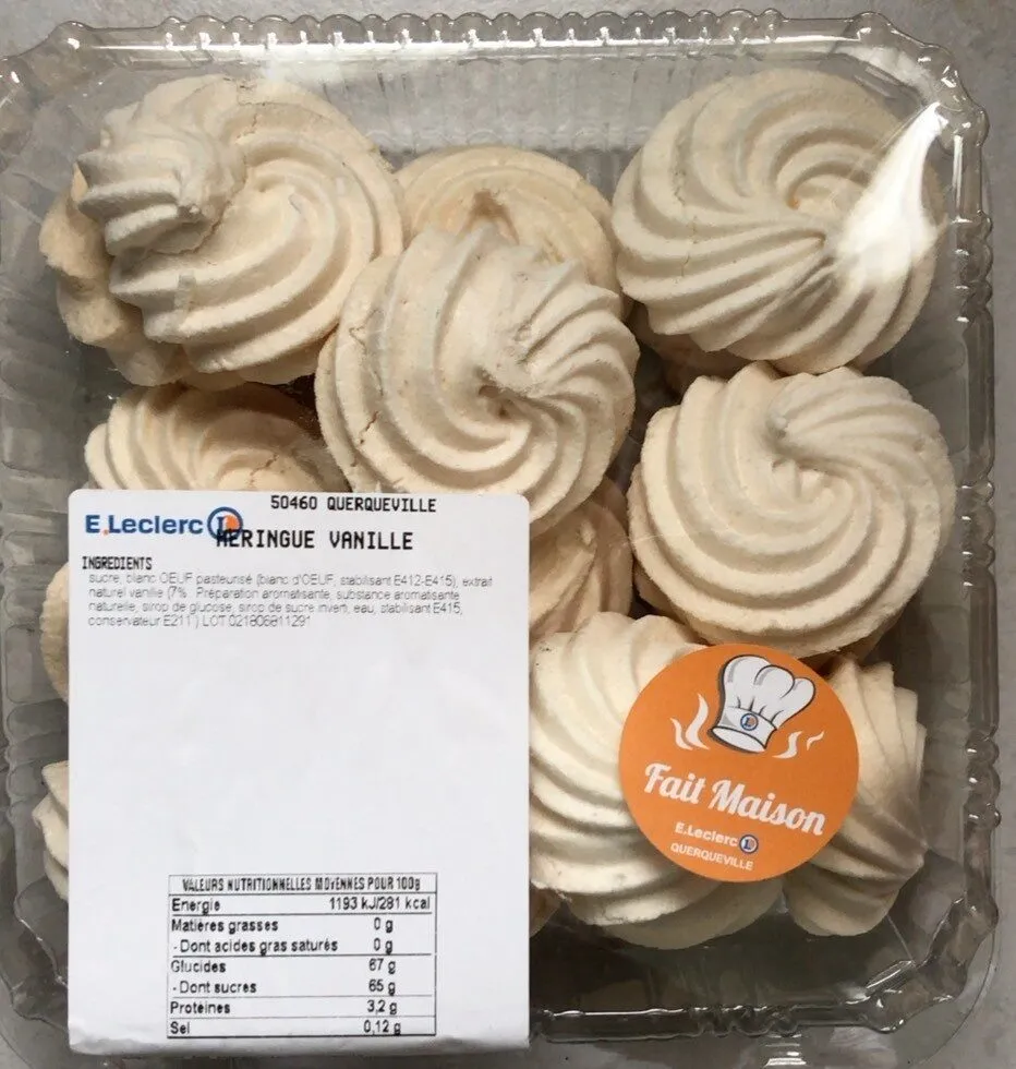 Meringue vanille