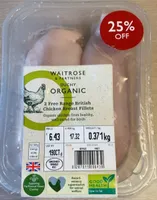 2 Duchy Organic Free Range Chicken Breasts
