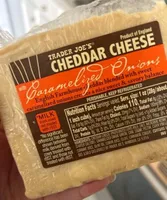Cheddar Cheese with Caramelized Onions