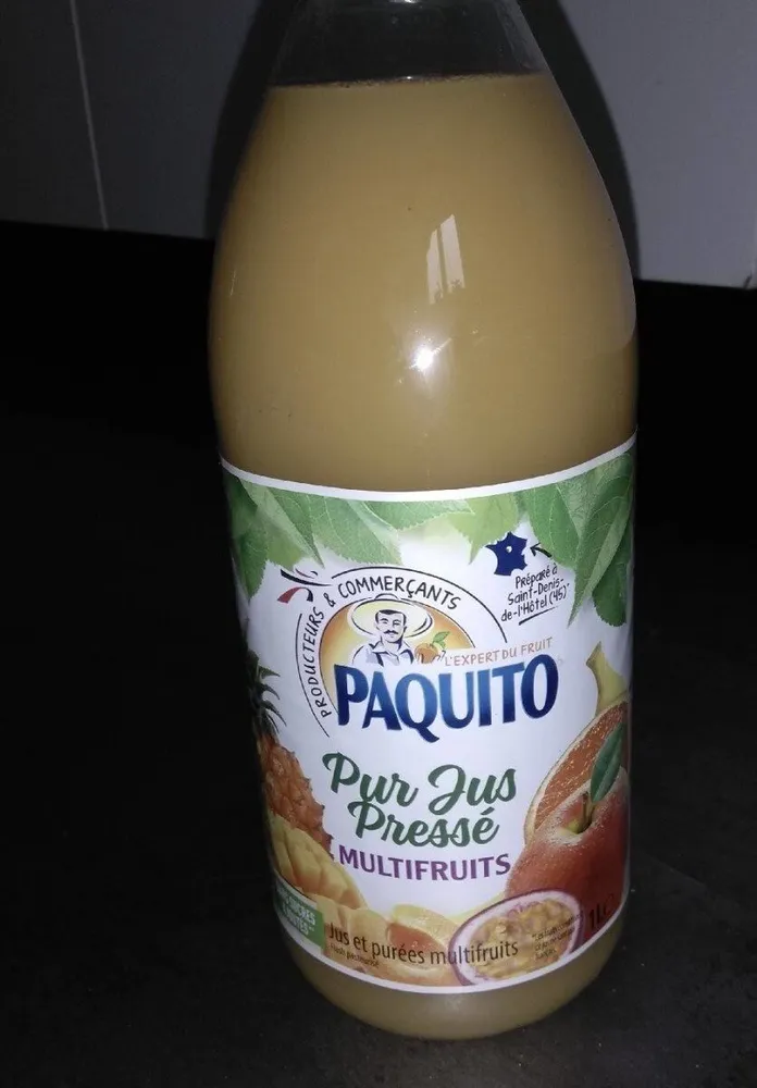Pur jus pressé multifruits