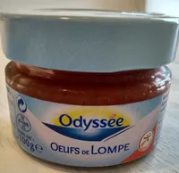 Oeufs de lompe rouges