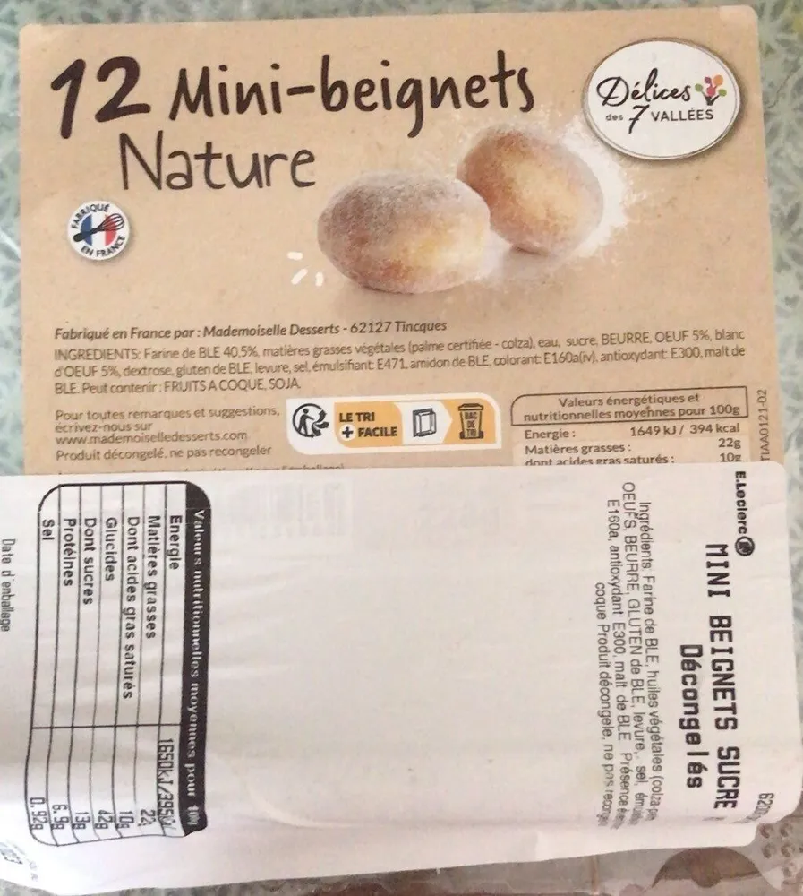 Mini-beignets nature