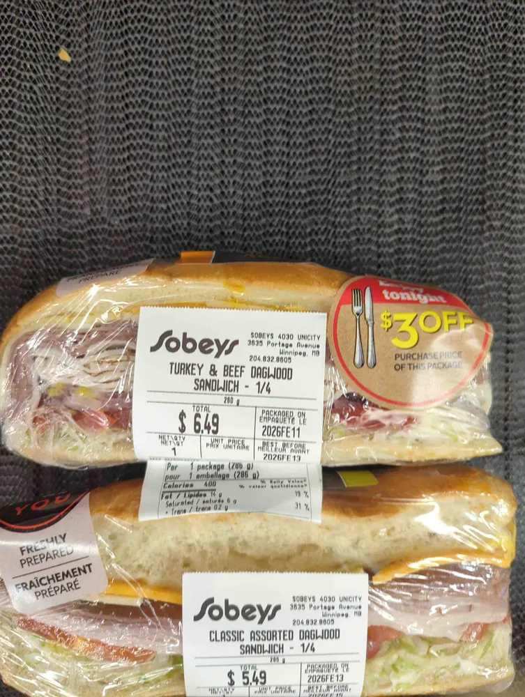 Turkey & Beef Dagwood 1/4