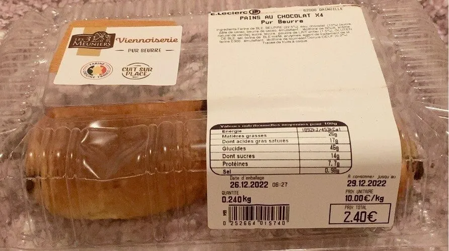 Pain au chocolats