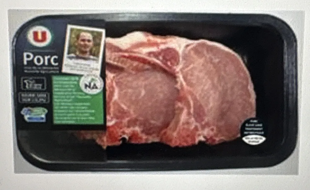Côte de porc, France, 2 pièces