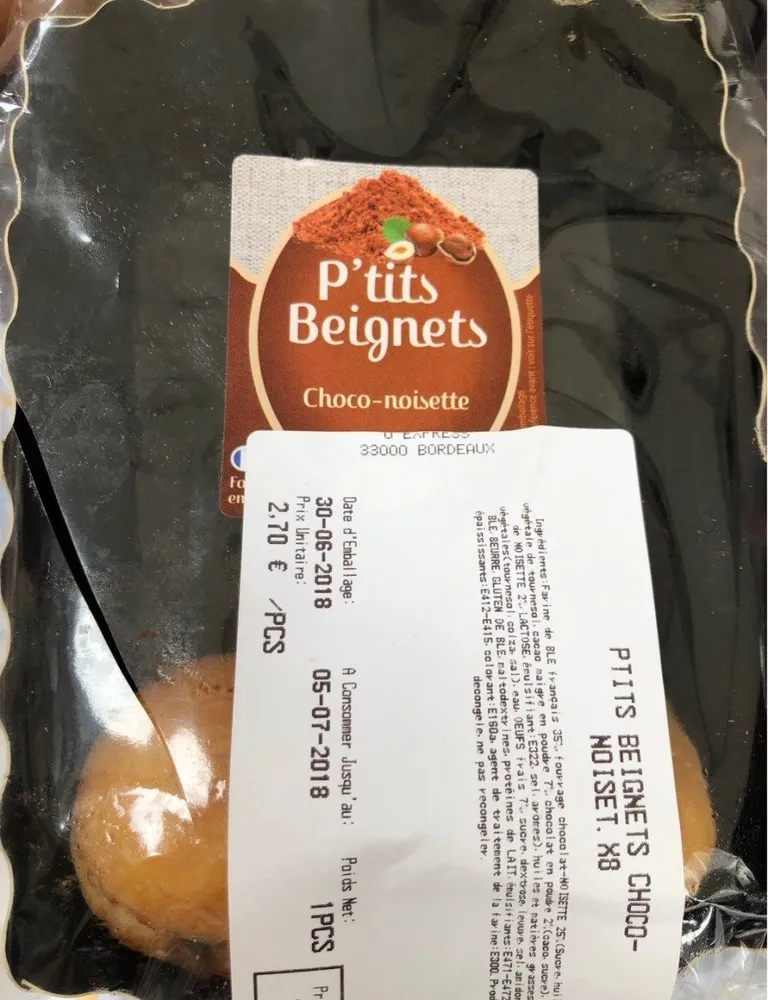 P'tits Beignets choco-noisette