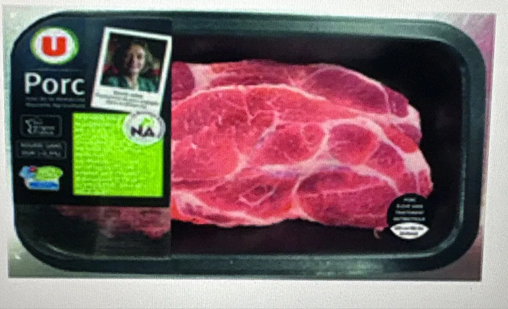 Côte de porc échine, France, 2 pièces