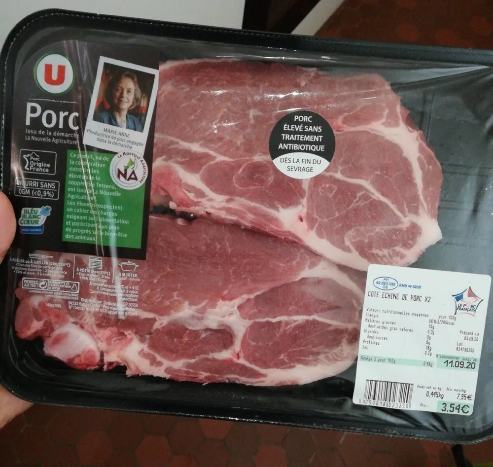 Cote Échine De Porc