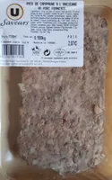 Pâté de campagne a l'ancienne de porc français