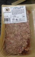 Pate de campagne a l'ancienne de porc francais