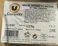 Pâté de campagne à l'ancienne