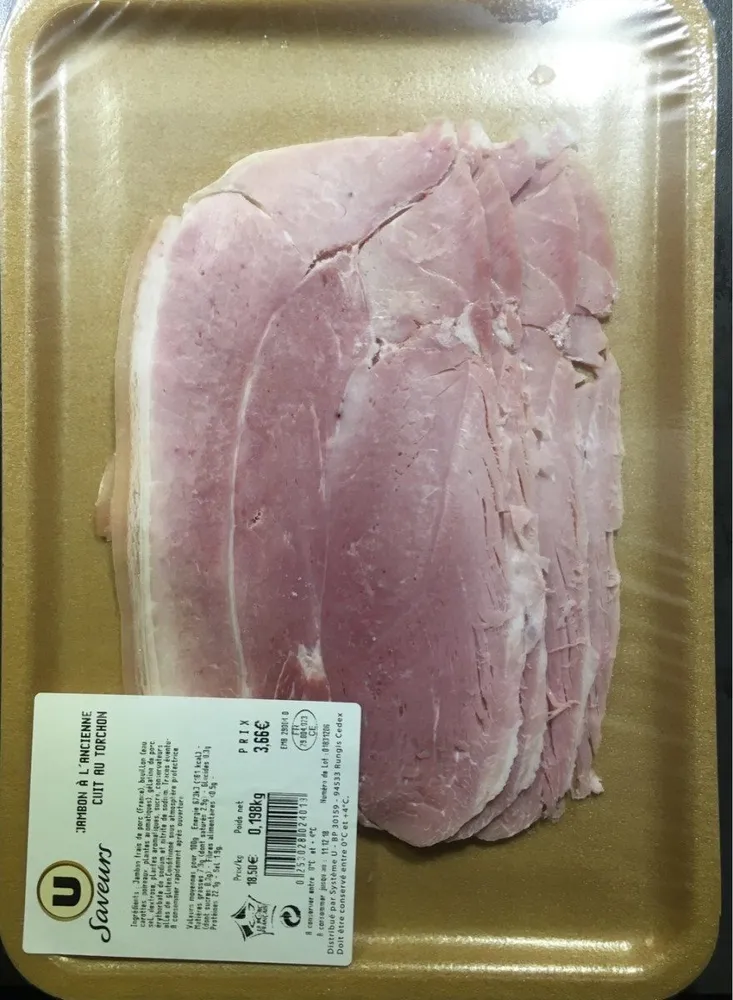 Jambon a l'ancienne cuit au torchon
