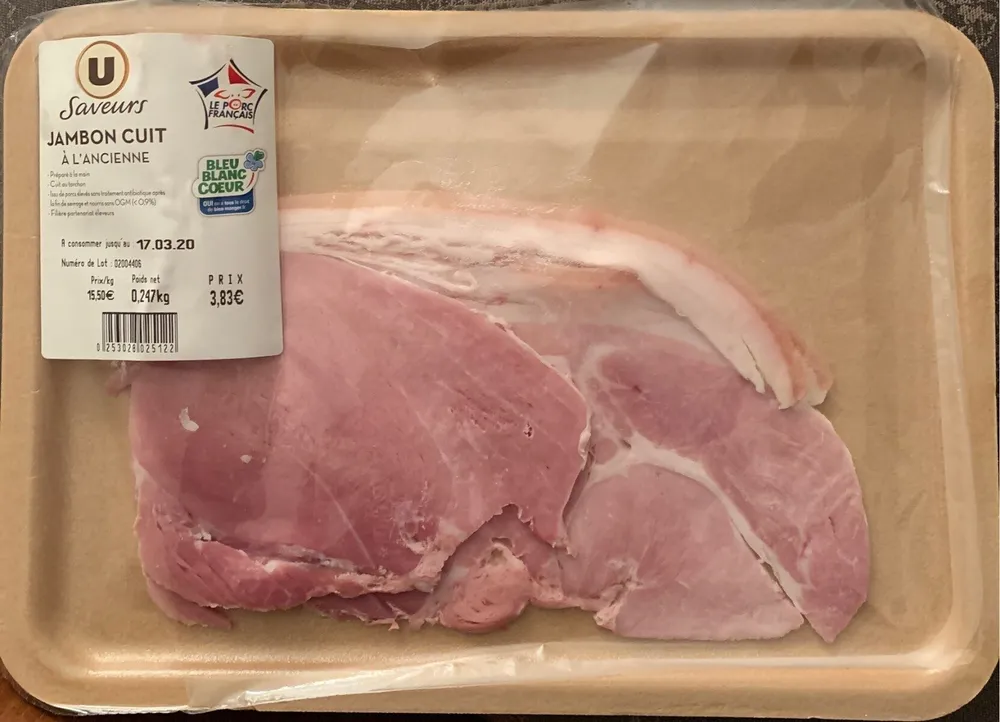 Jambon cuit à l'ancienne