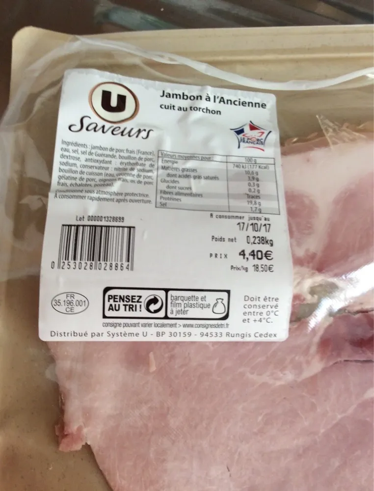 Jambon à l ancienne