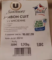 JAMBON CUIT À L'ANCIENNE