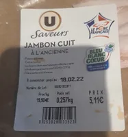 Jambon cuit à l'ancienne