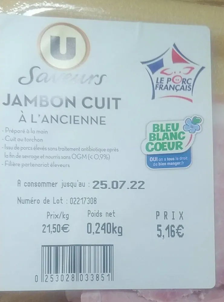Jambon a l ancienne