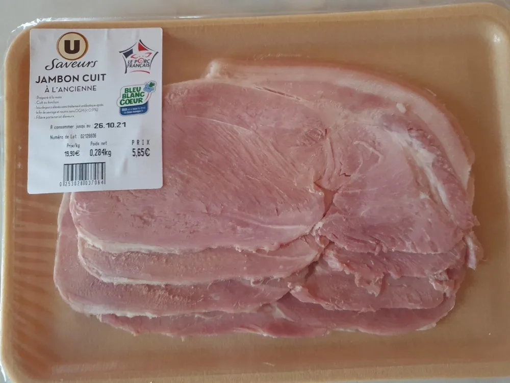 Jambon cuit a l'ancienne