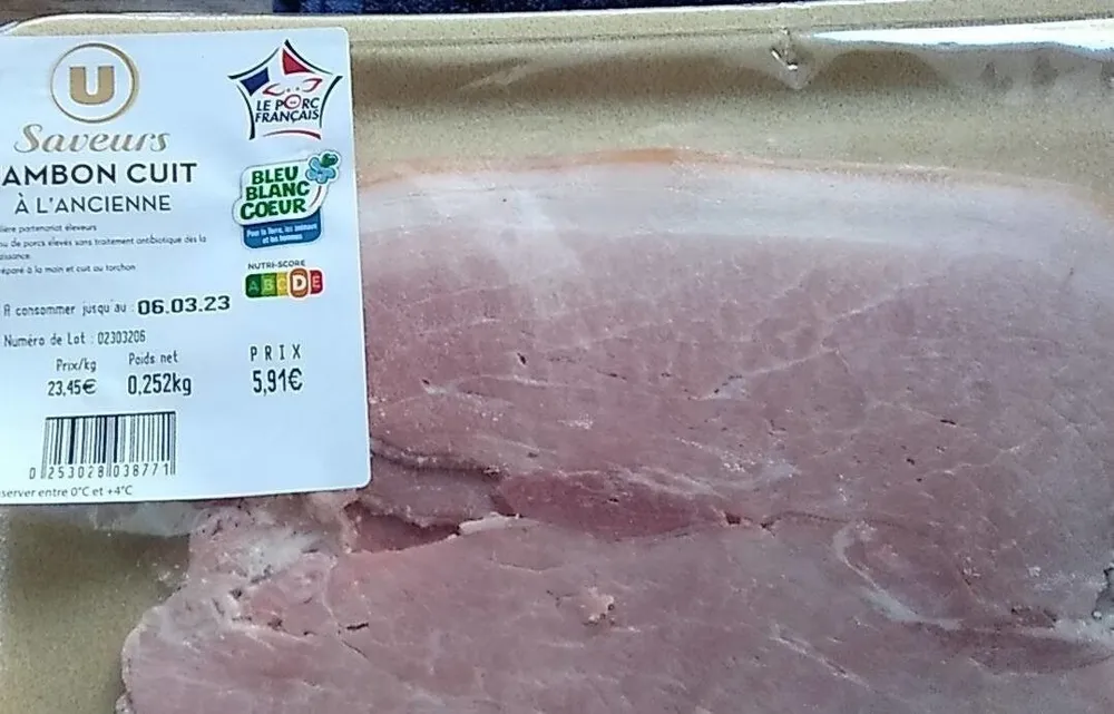 Jambon cuit à l'ancienne