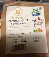 Jambon cuit à l ancienne