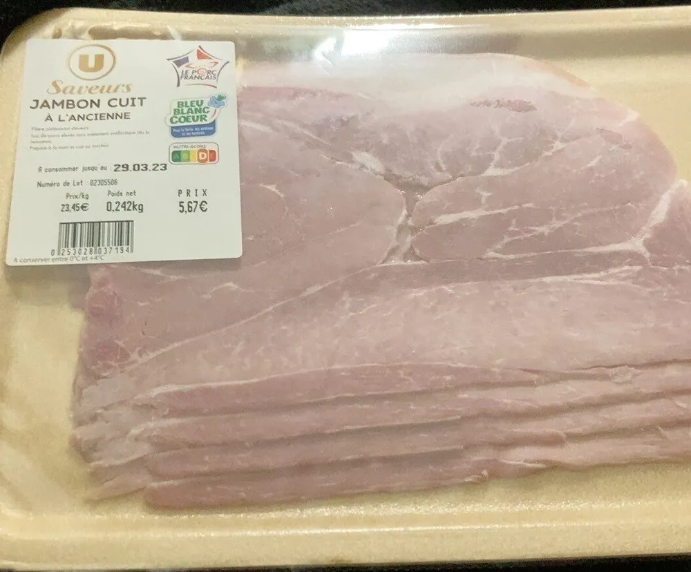 Jambon cuit à l’ancienne