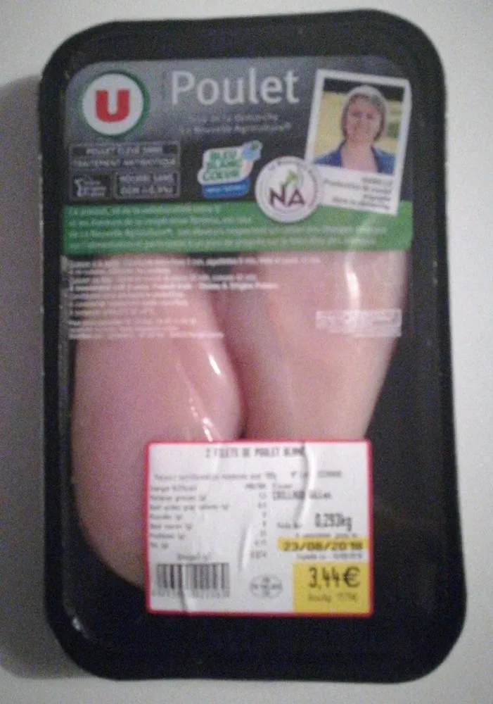Filet de poulet blanc