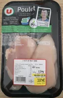 Filets de poulet blanc