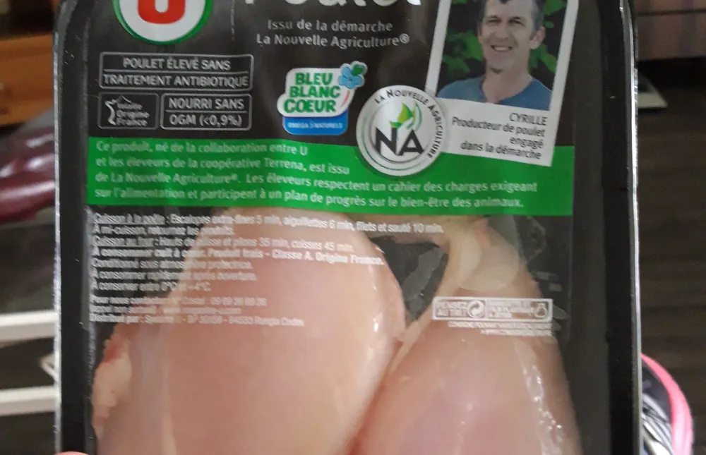 2 filet de poulet blanc