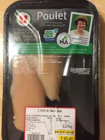 Filets de poulet jaune