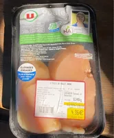 Filets de poulet jaune