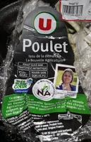 Poulet blanc prêt à cuire sans abat