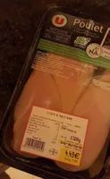 Filets de poulet blanc