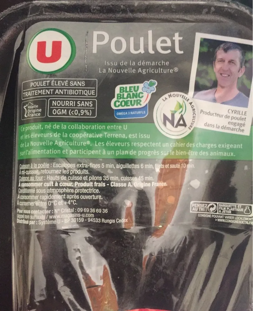 Filet de poulet blanc