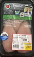 Filets de poulet blanc